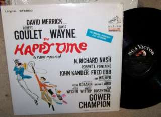 1968 ROBERT GOULET HAPPY TIME CAST SOUNDTRACK LP VG++  