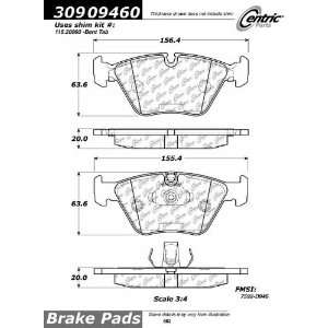  Centric Parts Front StopTech Street Performance Brake Pads 