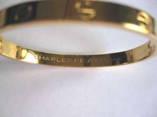 1970 Cartier Charles Revson, Aldo Cipullo Love Bracelet, gold plated 