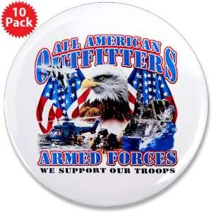   (10 Pack) All American Outfitters Armed Forces Army Navy Air Force