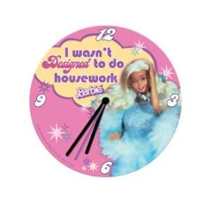  Barbie Decoupage Wall Clock