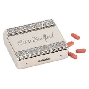  Glamour Glitter 8 Day Pill Box 