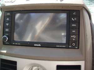 2008 CHRYSLER TOWN AND COUNTRY NAVIGATION UNIT  
