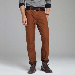 Flannel lined Tompkins pant in vintage slim fit   utility pants   Men 