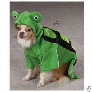 XS   TURTLE DOG COSTUME Dog Clothes Halloween Pet Coat  