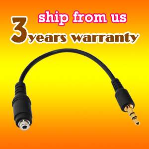   5mm Male Plug to 2.5mm Headphone Female Jack AUX Cable Adapter for 