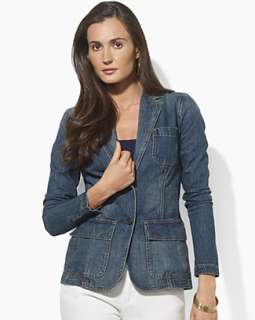 Lauren by Ralph Lauren Havana Denim Jacket  