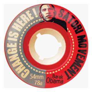  Satori Obama Change 78a 54mm (4 Wheel Pack) Sports 