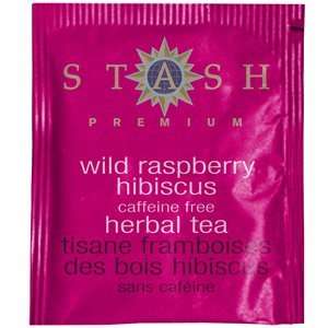 Stash Wild Raspberry Herbal Tea Case Grocery & Gourmet Food