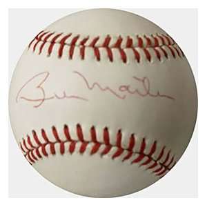  Billy Martin Autographed Baseball (James Spence 