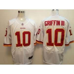 Nike NFL Washington Redskins #10 Robert Griffin III White 