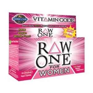  Garden of Life Vitamin Code   RAW One for Women 75 