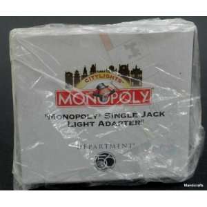 Dept. 56 Monopoly Single Jack Light Adapter  Kitchen 