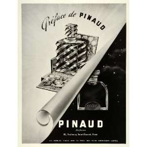  1938 Ad Pinaud Perfumes Opera Scents Beauty Hygiene Stars 