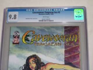 Cavewoman Pangaean Sea #2 CGC 9.8 Budd Root story, art & cover