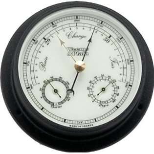 Weems & Plath Nightwatch Collection Barometer, Thermometer, and 