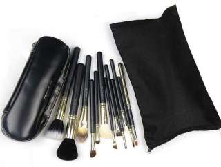  12 pc Professional Makeup Brush Cosmetic Brush Set With 