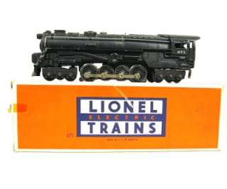 Lionel Train No. 671 Locomotive w/Smoke Chamber + Box + manual  
