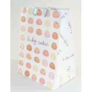   Cakes Gift Bag, White, 6 Wide x 8 High x 4 Deep, 12 Pack of Bags
