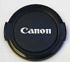 canon logo 58mm front lens cap film digital fits all