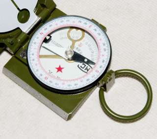 SURPLUS CHINESE ARMY PLA TYPE 51 COMPASS WITH LEATHER POUCH  31581 