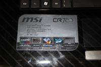 MSi CR720 Black Laptop PC MS 1736 500 GB 4GB Ram Intel i3 Core  