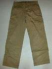 mens tommy bahama light camel colored cargo pants size 32x31