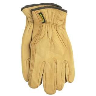   Hand Helpers Cowhide Leather Work Gloves   Large #5418 01 
