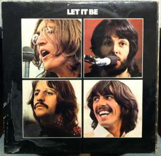  let it be LP VG PCS 7096 Vinyl 1970 UK Press Rare Record  