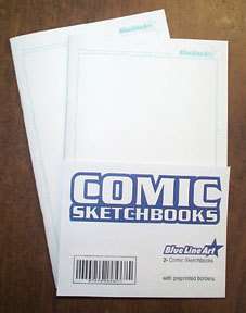 BlueLine Art Comic Sketchbook Travel Size (BL1065 2)  