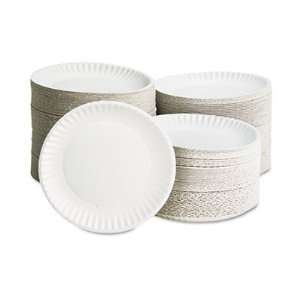  Solo PP9GREWH AJM Packaging Corporation Paper Plates 