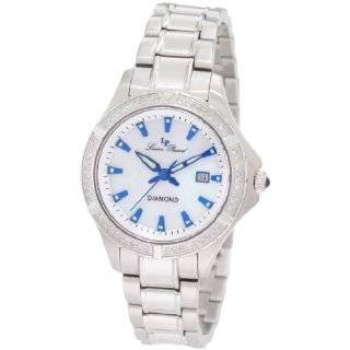    Lucien Piccard Womens 28002WHD Diamond And Ceramic Watch Watches