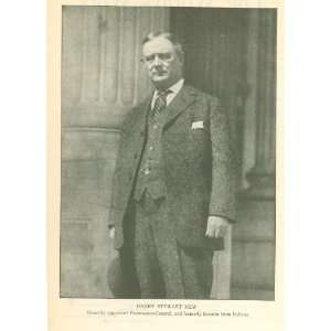  1923 Print Harry Stewart New Postmaster General 
