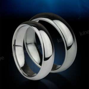 TUNGSTEN CARBIDE WEDDING BAND COUPLE RINGS IN PAIR  