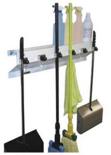 New Broom Mop Tools Wall Mount Holder Hanger and Shelf  