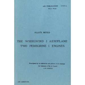  Westland Whirlwind Aircraft Pilots Notes Manual Westland 