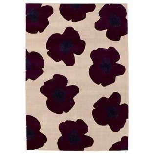 Shaw Rugs Impressions Red Poppy Beige Contemporary Rug   Size 310 x 