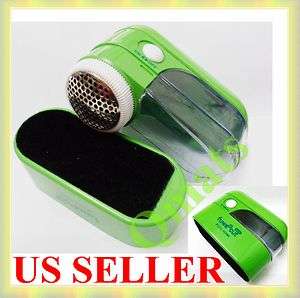 NEW Portable Sweater Clothing Lint Shaver Fuzz Fabric Remover w/ Brush 