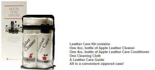 Apple Brand Leather Care Kit Cleaner & Conditioner  