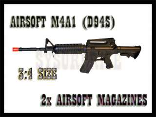   D94S M4 A1 Carbine Electric Automatic AEG Rifle Gun +2 Mags  