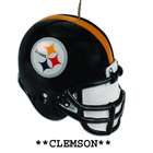 CC Sports Decor Pack of 2 NCAA Clemson Tigers Light Up Football Helmet 