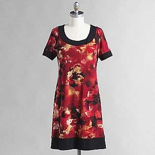Womens Floral Print Frame Dress  Ronni Nicole Clothing Womens 