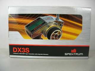 Spektrum DX3S DSM Surface Radio w Telemetry SPMR3140  