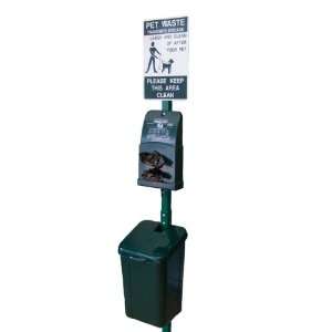  Dogipot Poly Pet Station Forest Green