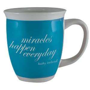   Inspirations Mug with Kathy Ireland Quote, Turquoise
