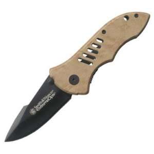  Smith & Wesson Extreme Ops Pocket Knife 4.7 Black blade w 