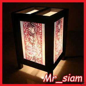 Asian Oriental Table Lamp THAILAND ANGEL Styles S  