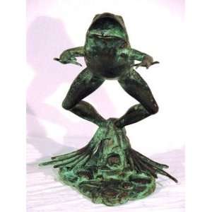   Galleries SRB45039 Jumping Frog Bronze Fountain