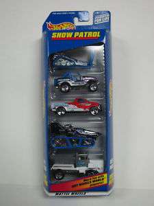 Hot Wheels Snow Patrol 5 Car Gift Pack   