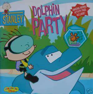 Disney Playhouse Stanley Dolphin Party Softcover Book  